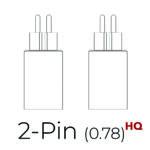 HQ-2-Pin (0.78 mm) +฿650.00